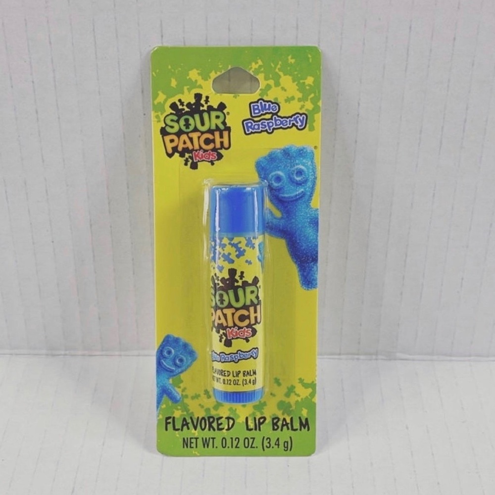 Sour Patch Kids Blue Raspberry flavored lip balm